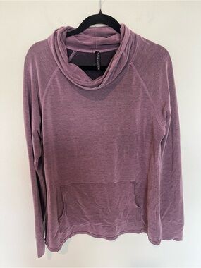 Kuhl Dusty Mauve Cowl Neck Long-Sleeve Pullover